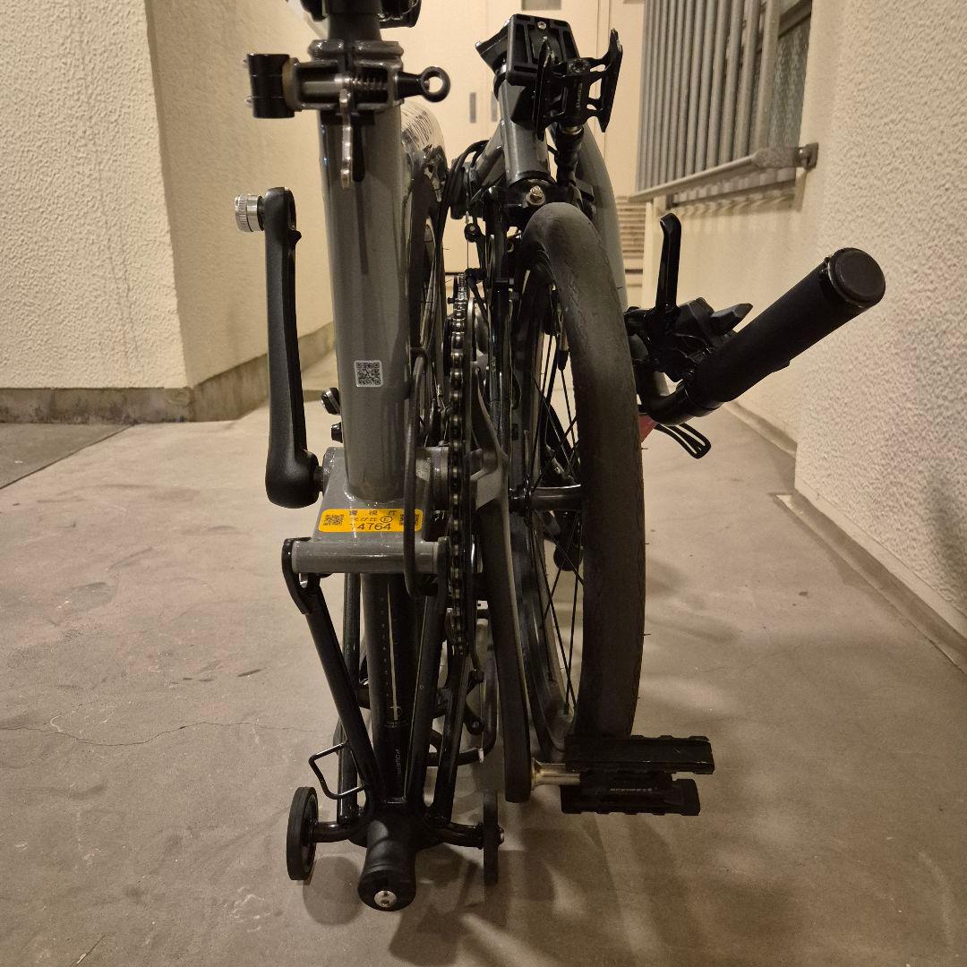 ブロンプトン風 折りたたみ自転車