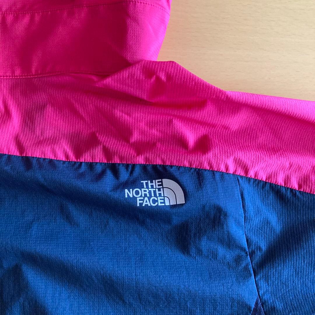 THE NORTH FACE ウィンドブレーカー ネイビー/ピンク