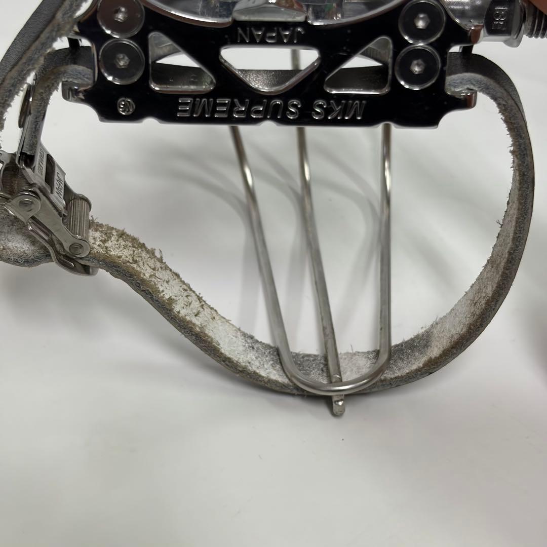 MKS SUPREME ペダル ストラップ付き 三ヶ島製作所