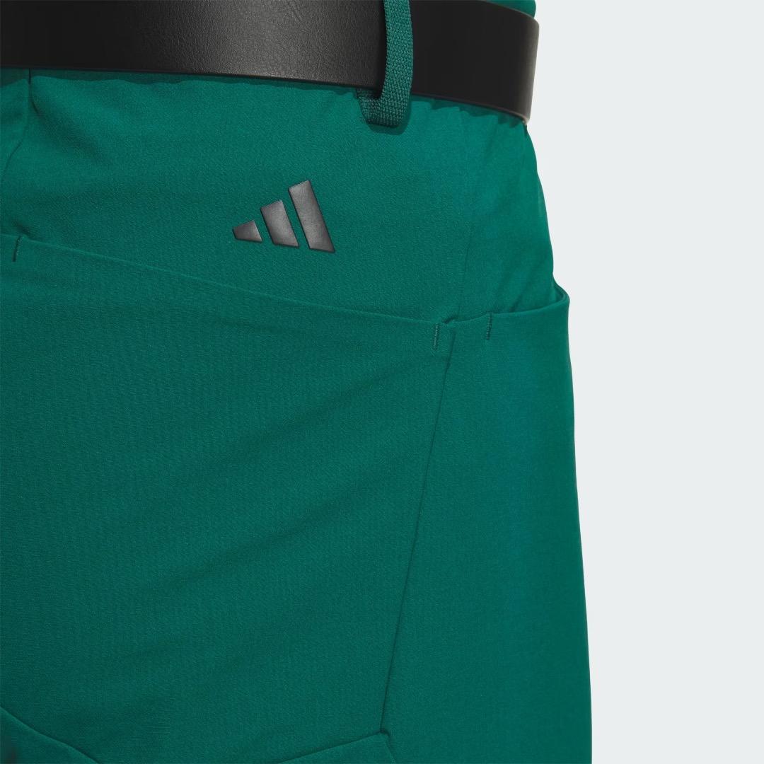 【96】秋冬 定価17,600円 アディダス ゴルフ 防風 アンクルパンツ 緑
