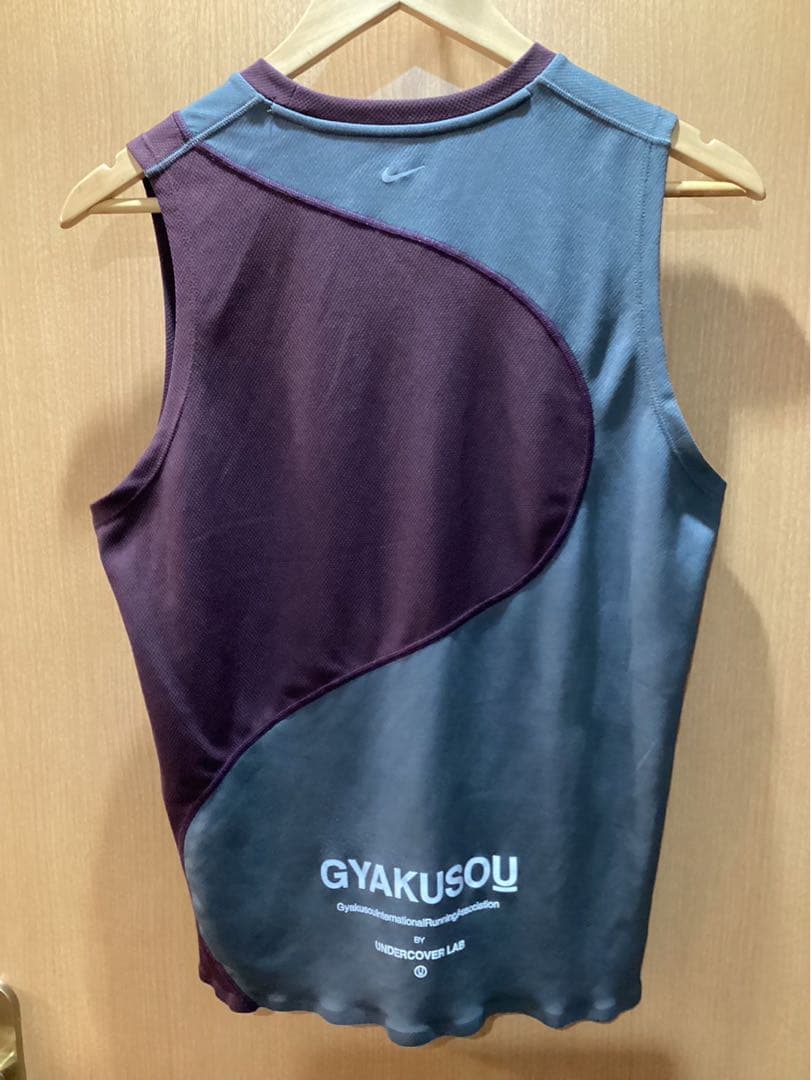 JONIO着 GYAKUSOU 14SS ノースリーブ Tシャツ M