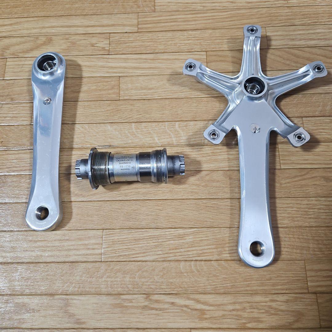 シマノ DURA-ACE クランク 167.5mm BB付き トラック