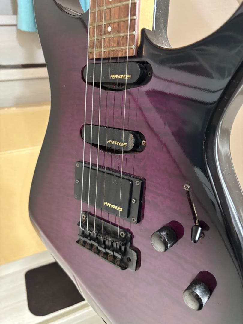 FERNANDES FGZ-400 エレキギター パープル 値下げ可能