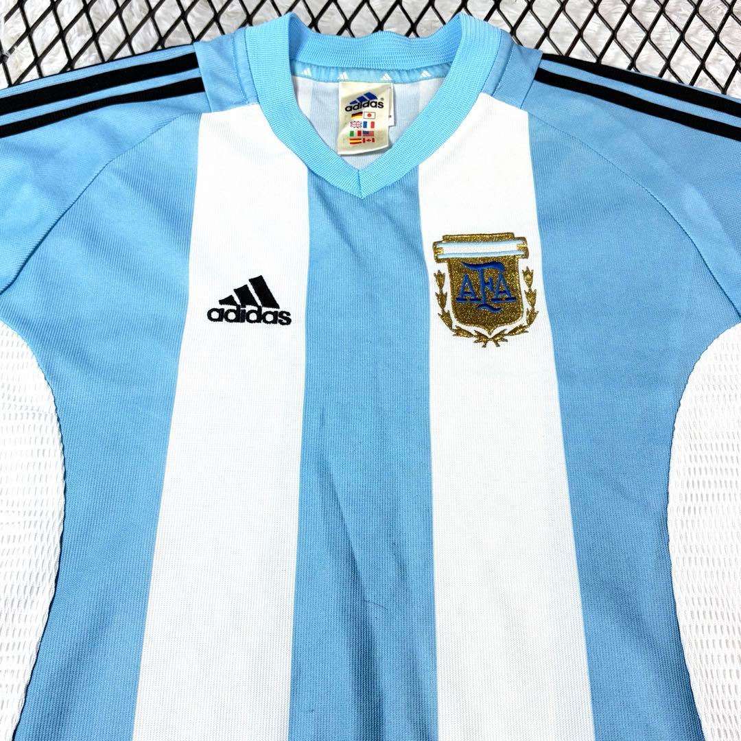 adidas アルゼンチン代表ユニフォーム　2002W杯モデル