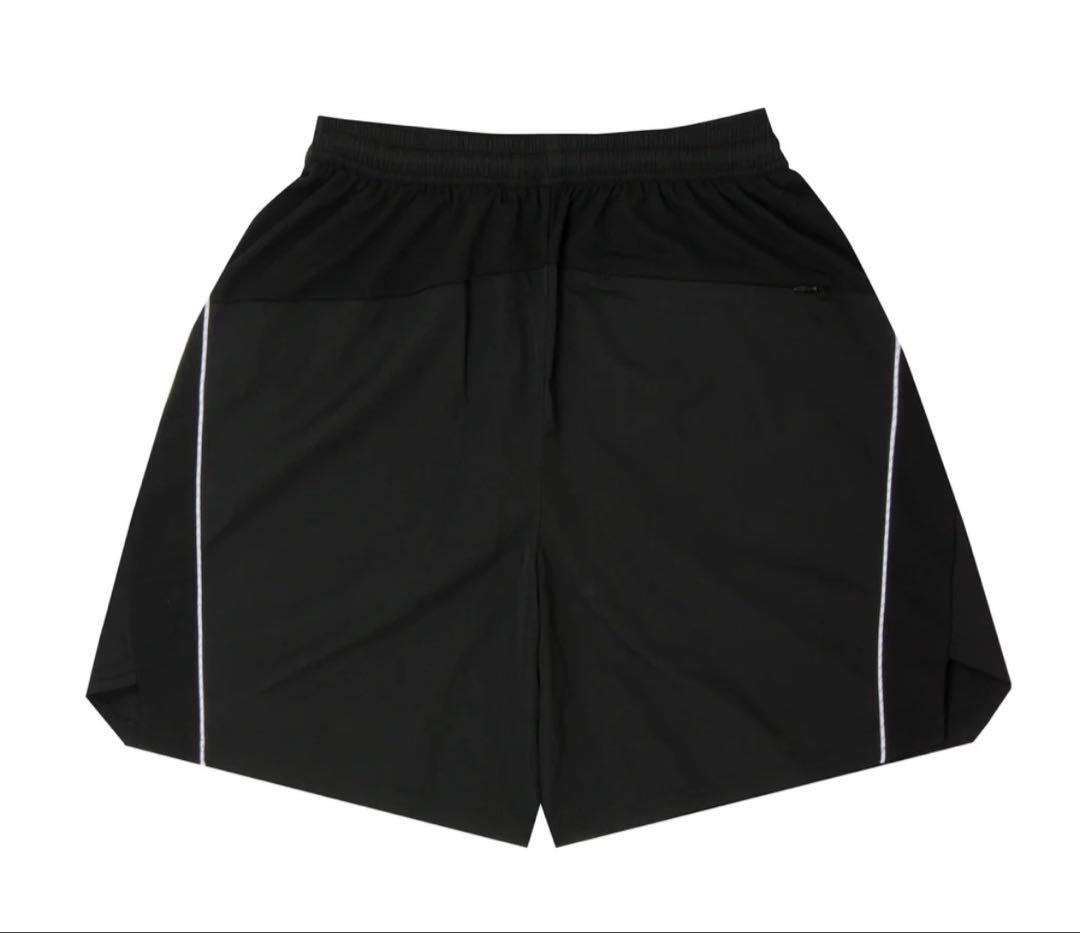 STREETMOVE Nylon Zip Shorts 黒　Lサイズ