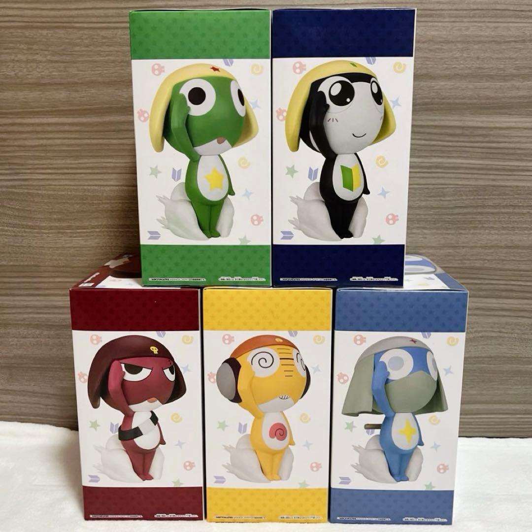 ケロロ軍曹　おおきなSOFVIMATES　5種セット