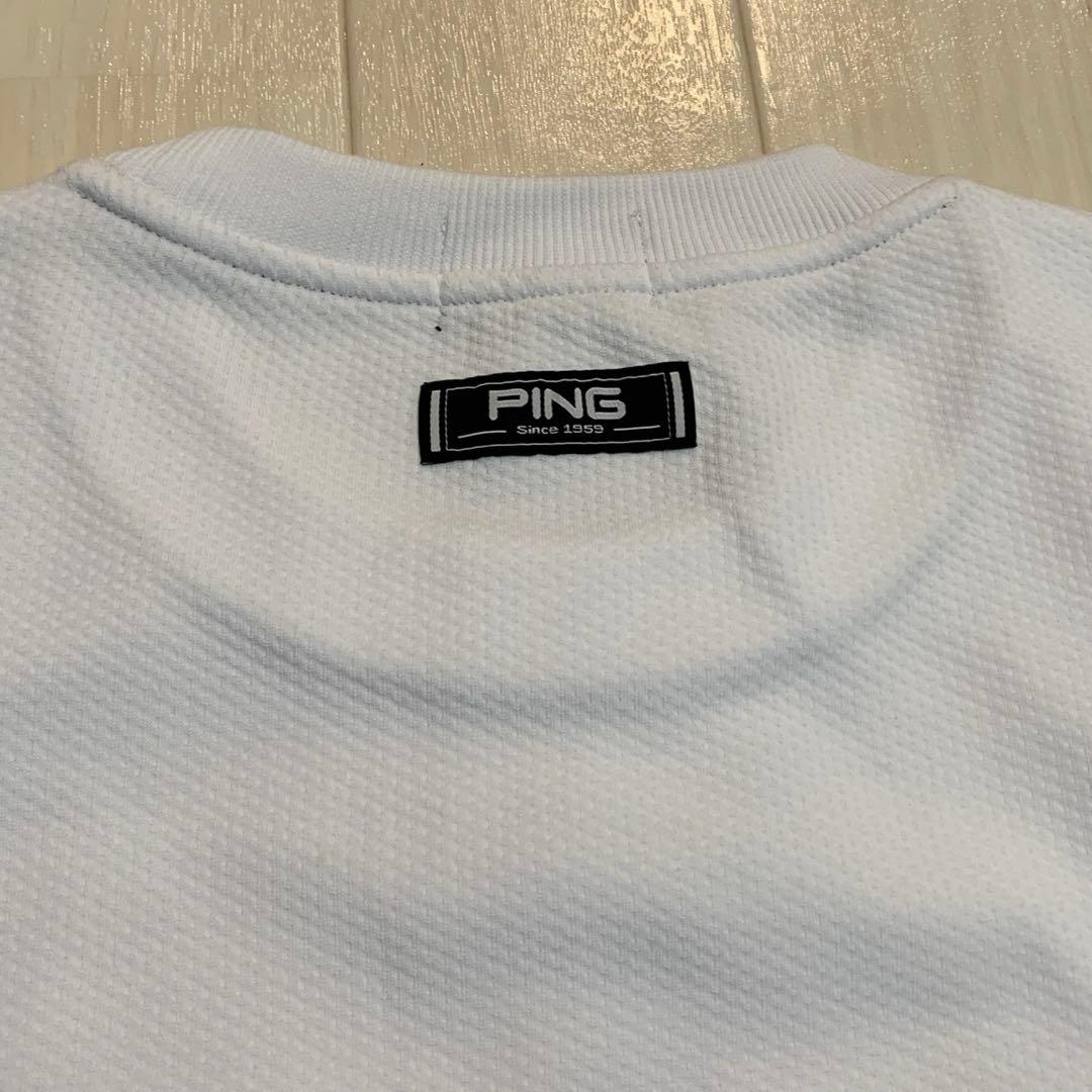 新品■13,200円【PING ピン】メンズ　長袖クールネックセーター S