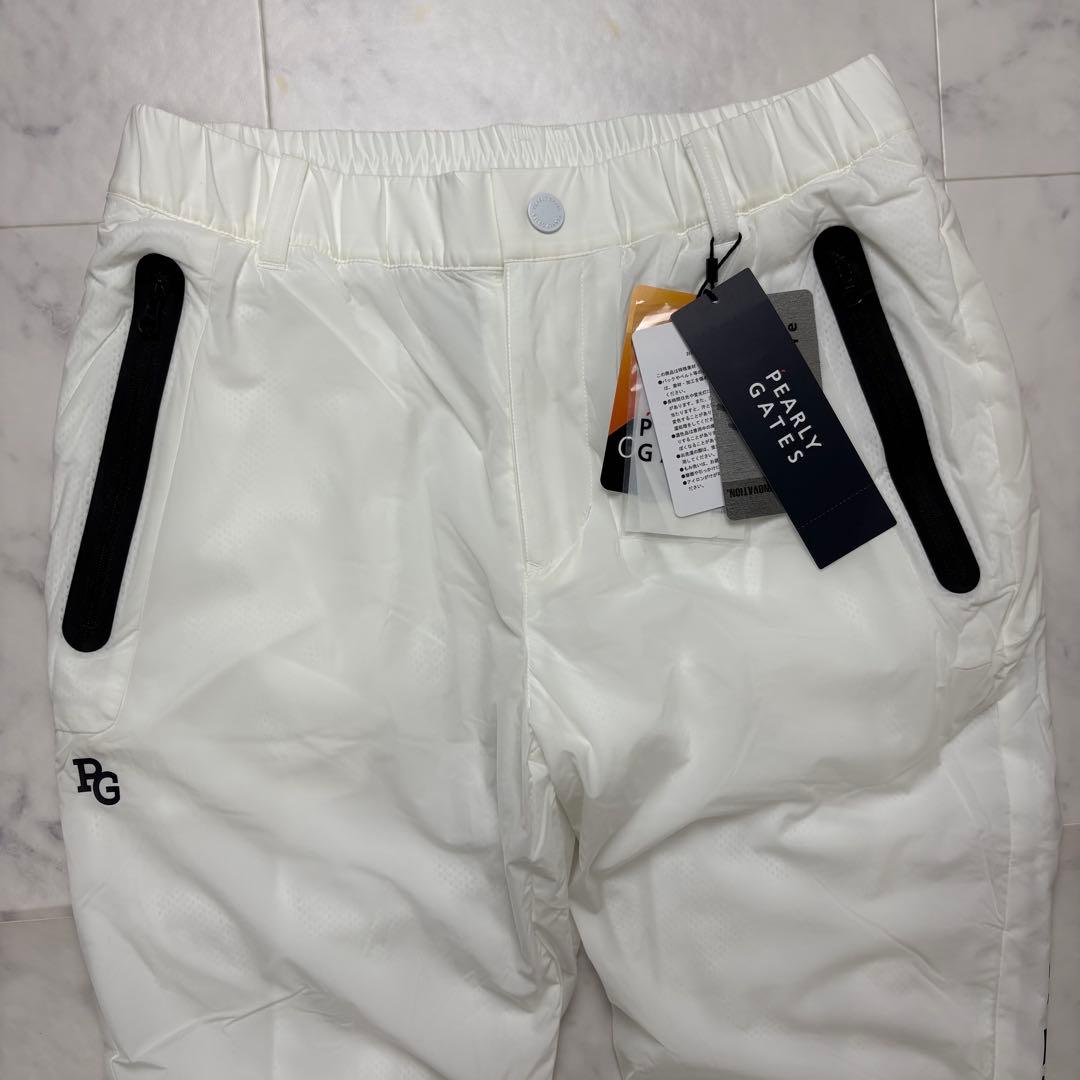 新品タグ付　PEARLY GATES ジョガーパンツ　ナイロンパンツ　裏起毛　S