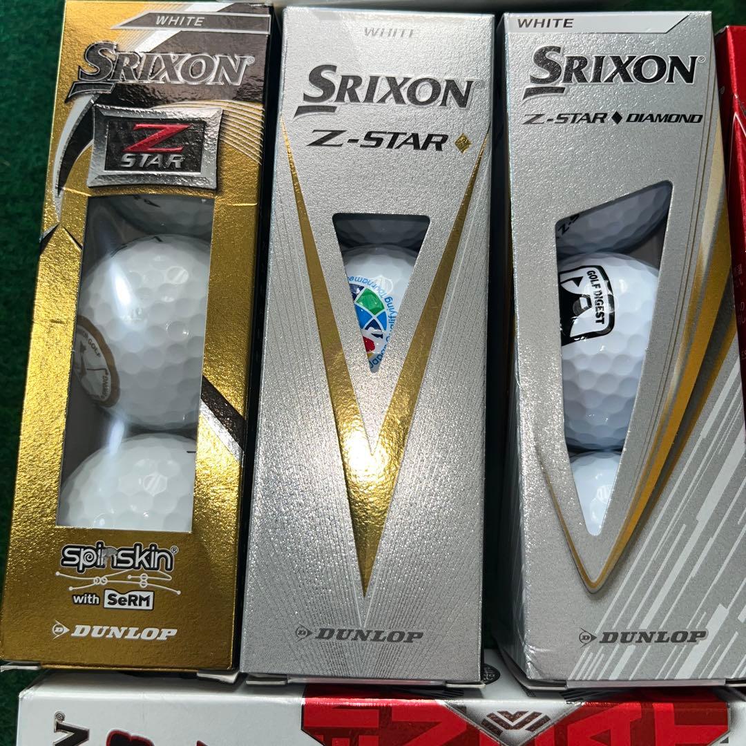 ゴルフボールセット Srixon Z-STAR XV & XXIO など