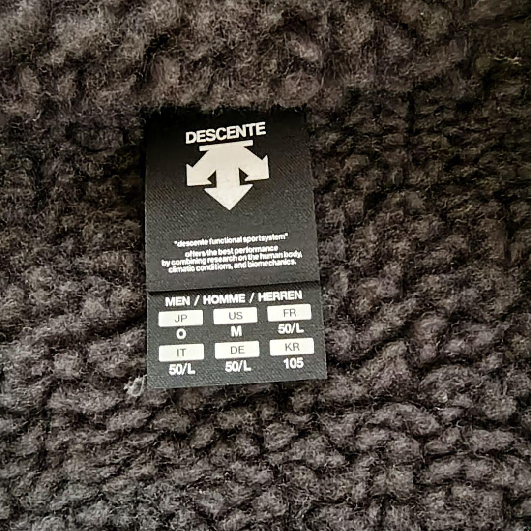 DESCENTE　ダウン　ベンチコート　ネイビー