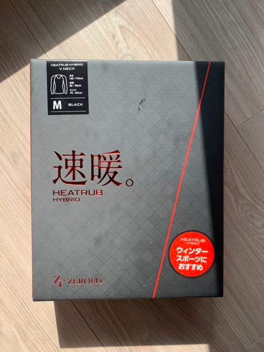 新品未使用ZEROFIT HEARTRUB 速暖 インナー 冬用 Mサイズ