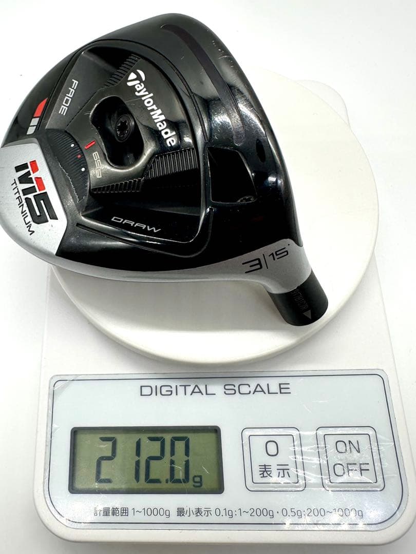 美品中古｜M5フェアウェイウッド3番3Wスプーン／ヘッド単品｜テーラーメイド