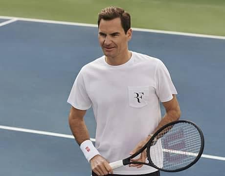 RFグラフィックTシャツ UNIQLOユニクロ 錦織圭 フェデラー S テニス