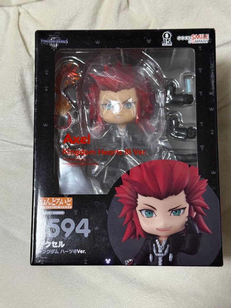 ねんどろいど　キングダムハーツⅢ Ver. 　ロクサス　アクセル