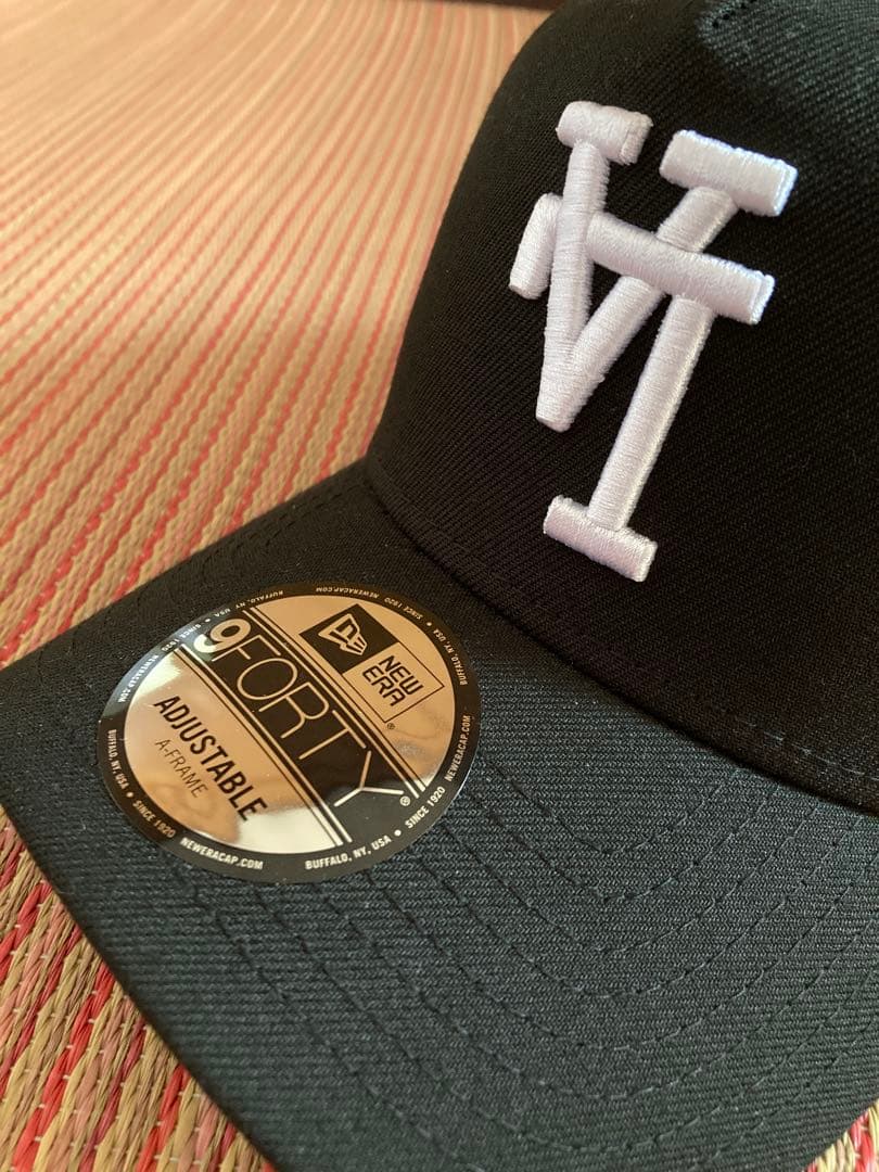 日本未発売　レア　ドジャース 59FIFTY 40th LA 逆ロゴ ブラック