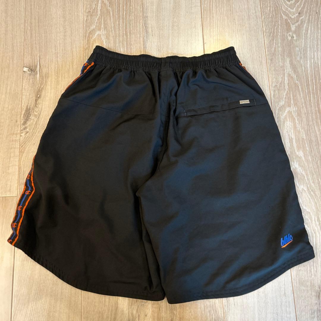 セットアップ ボーラホリック×Champion 黒バスケットパンツ Tシャツ半袖