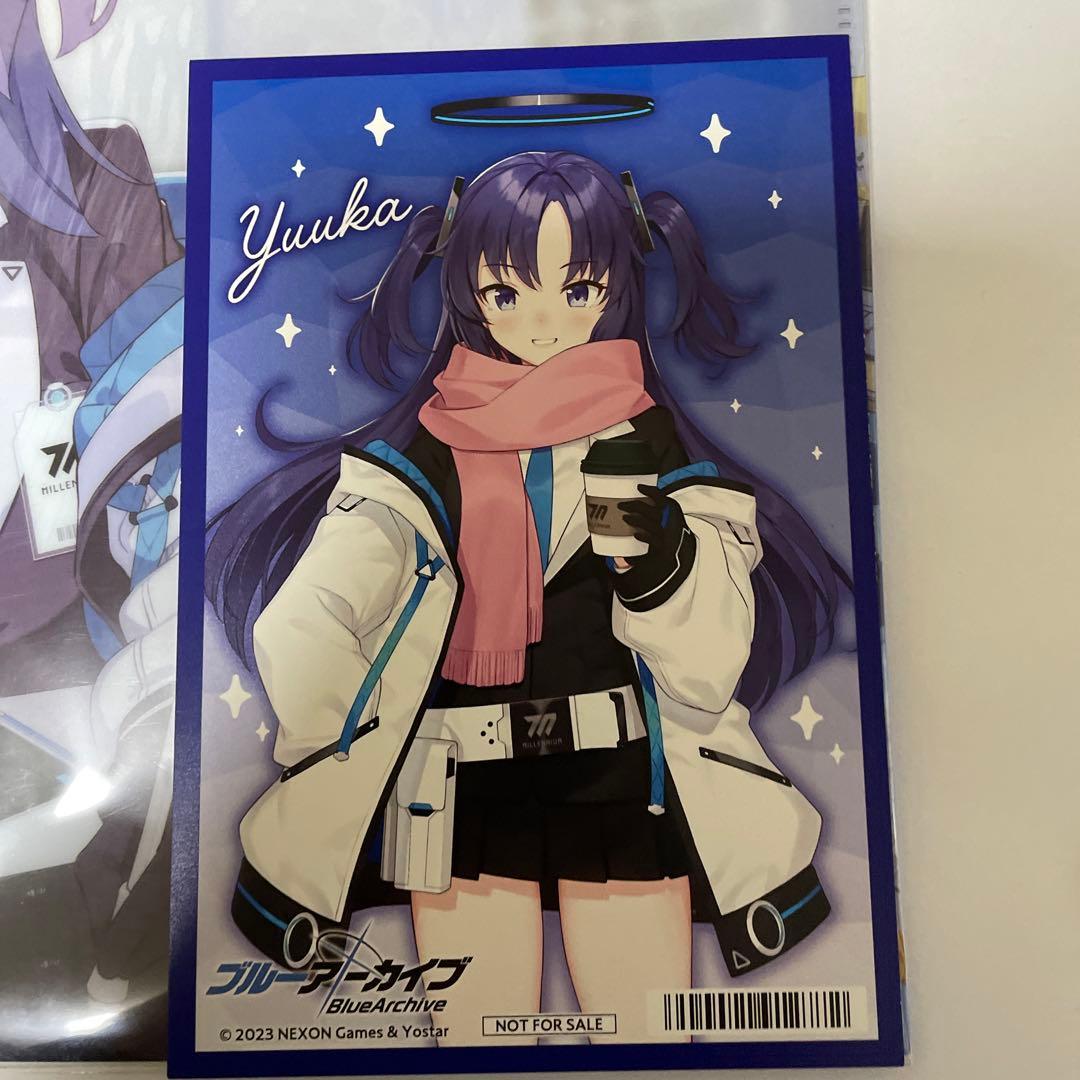 【新品未開封】ユウカ　グッズ5点セット　アクリルスタンド　缶バッジノーブルアート