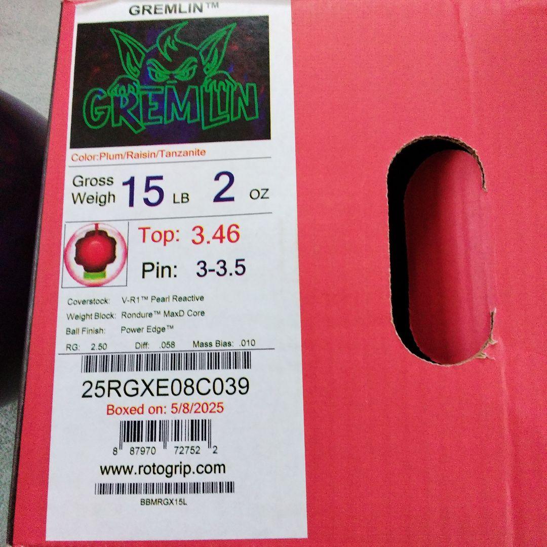 ROTO GRIP GREMLIN ボウリングボール15p