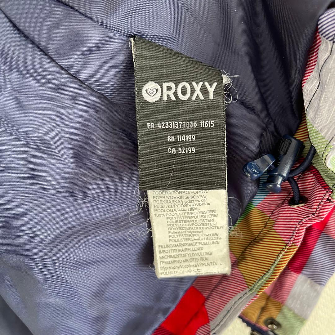 MW-003 ROXY ロキシー スノボウェア ジャケット チェック柄 送料無料