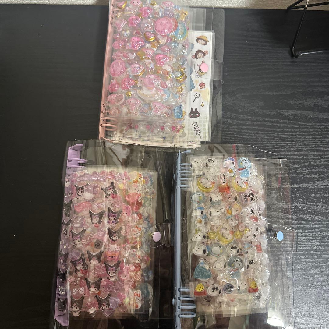 B5 シール帳　完成品　40ページ　3冊セット売り