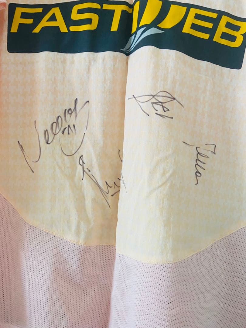 直筆サイン入り　サッカー　ユヴェントス2003年メンバー　デルピエロ他