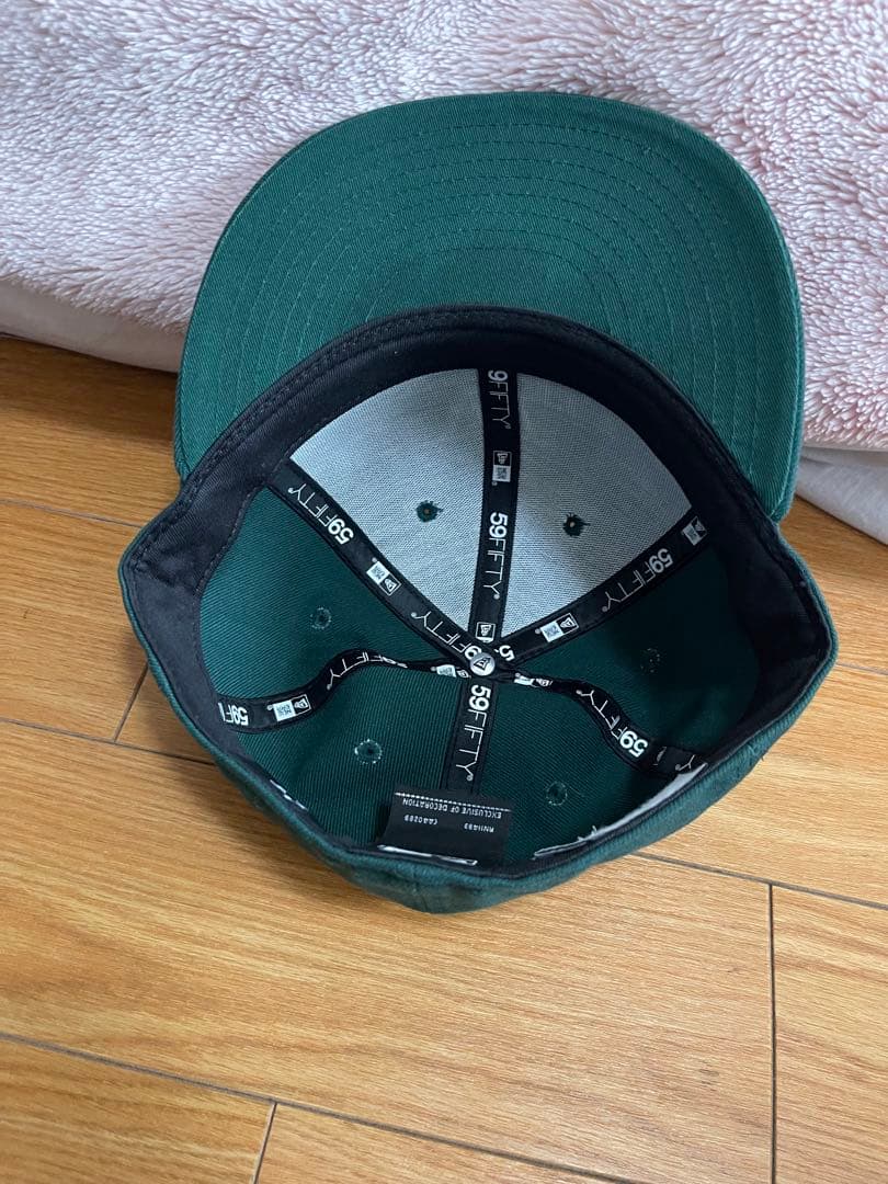 WTAPS NEW ERA 59FIFTY グリーン キャップ 7 3/8