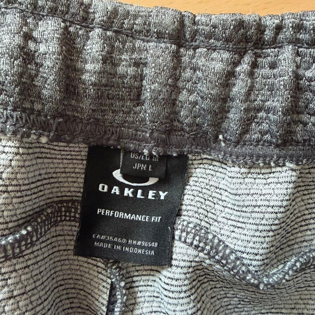 極美 OAKLEY Enhance Grid Fleece 上下セット L
