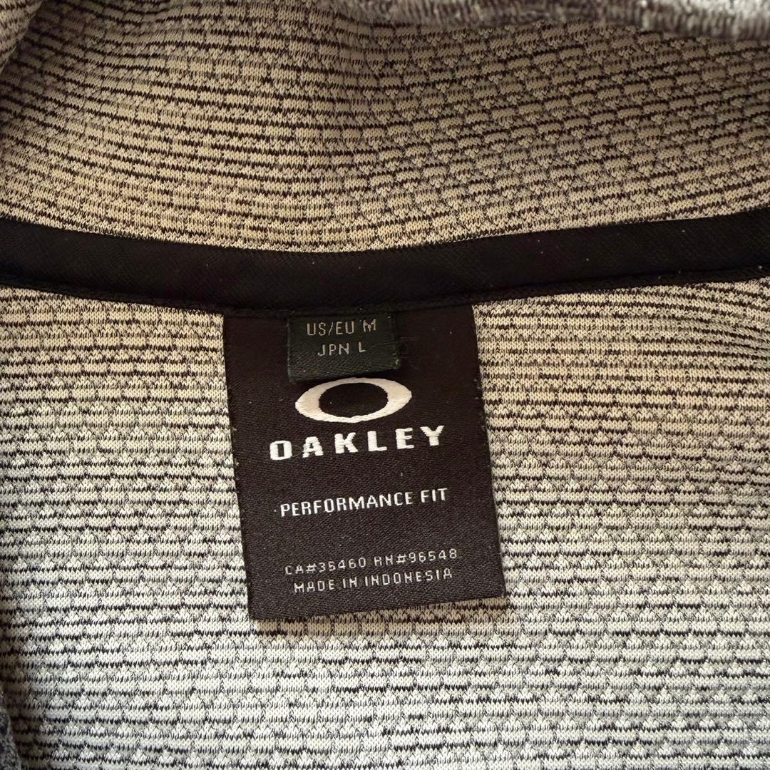 極美 OAKLEY Enhance Grid Fleece 上下セット L