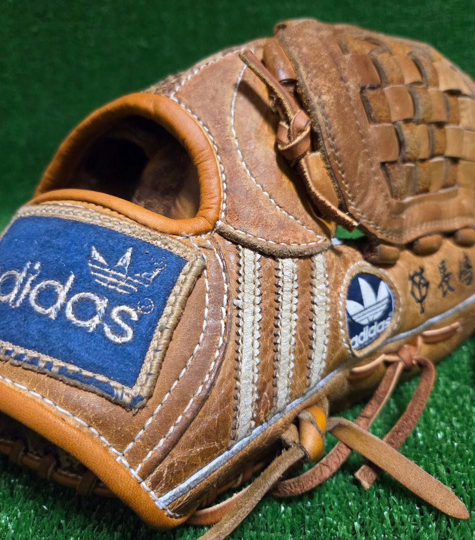 adidas 硬式グローブ 長嶋茂雄氏刺繍入り