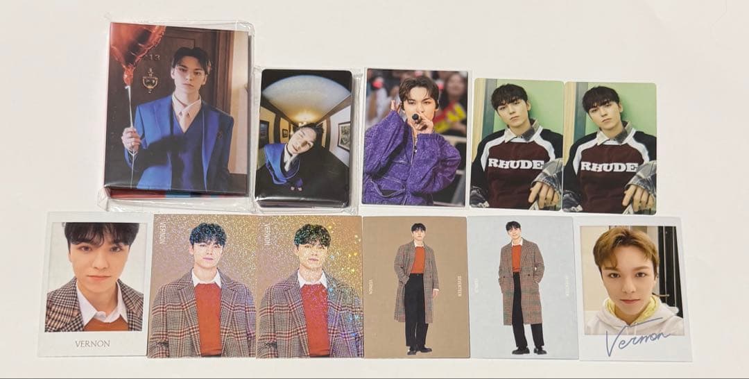 SEVENTEEN セブチ バーノン トレカ バインダー 56点 まとめ売り