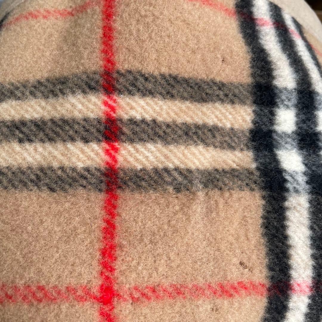 未使用　BURBERRYウール100%毛布　ウール毛布　伝統　ノバチェック