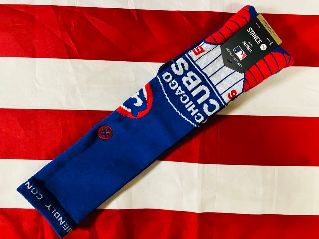 Stance スタンス 野球用ソックス　カブス今永選手　Lサイズ Cubs