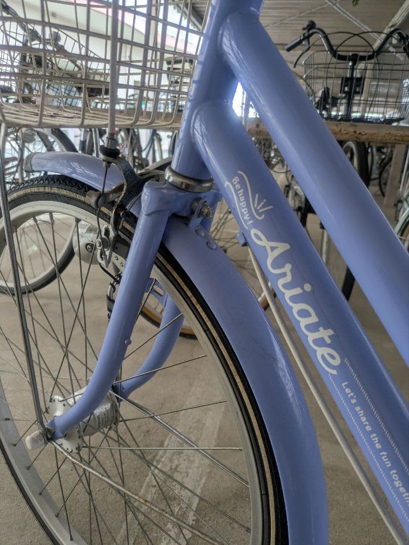 子供用自転車 　パープル　24インチ