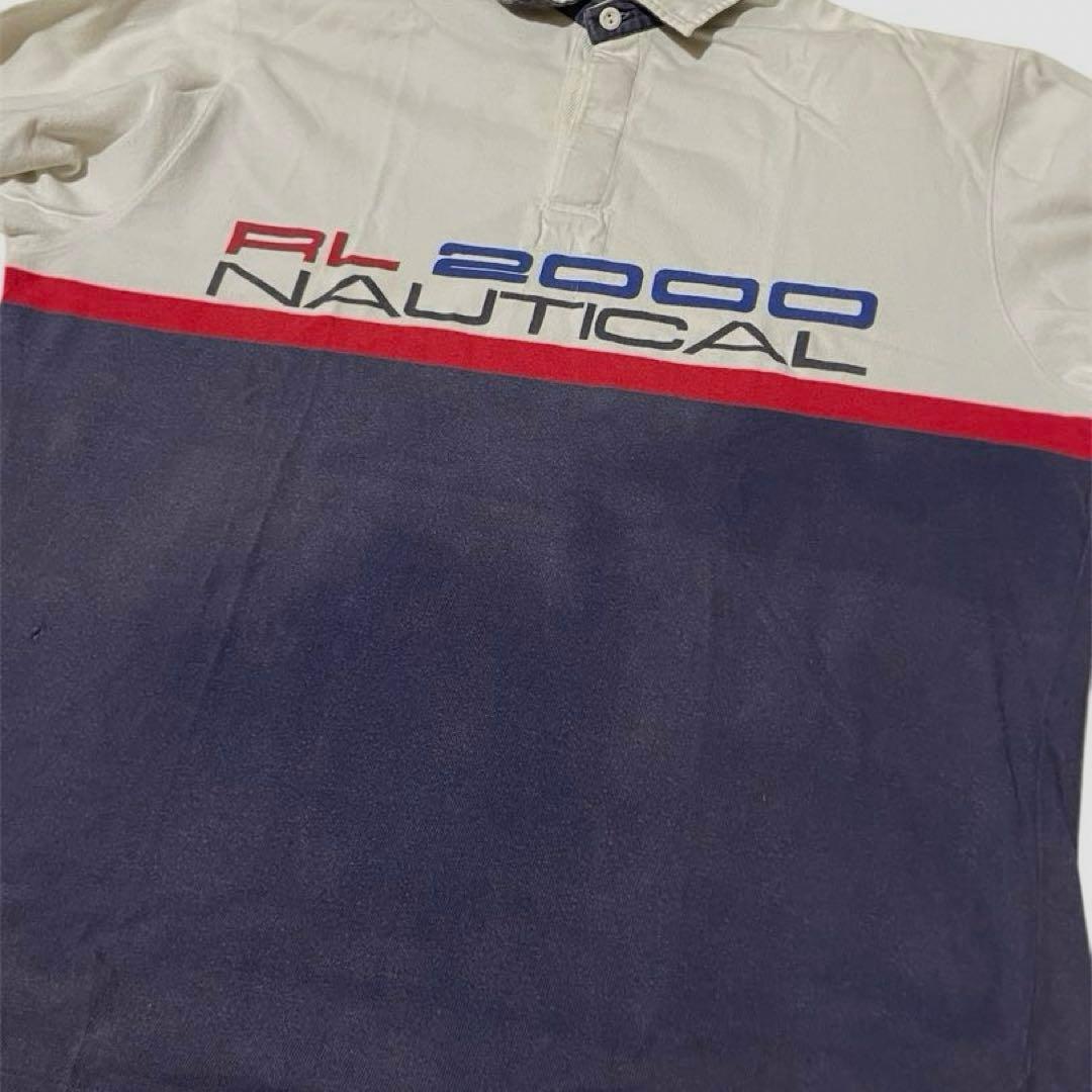 POLO RL2000 NAUTICAL ラルフローレン ラガーシャツ L