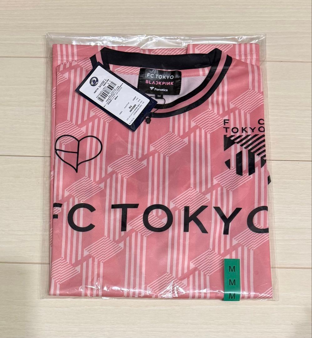 FC東京 BLACKPINK コンフィットTシャツ ピンク ポップアップ