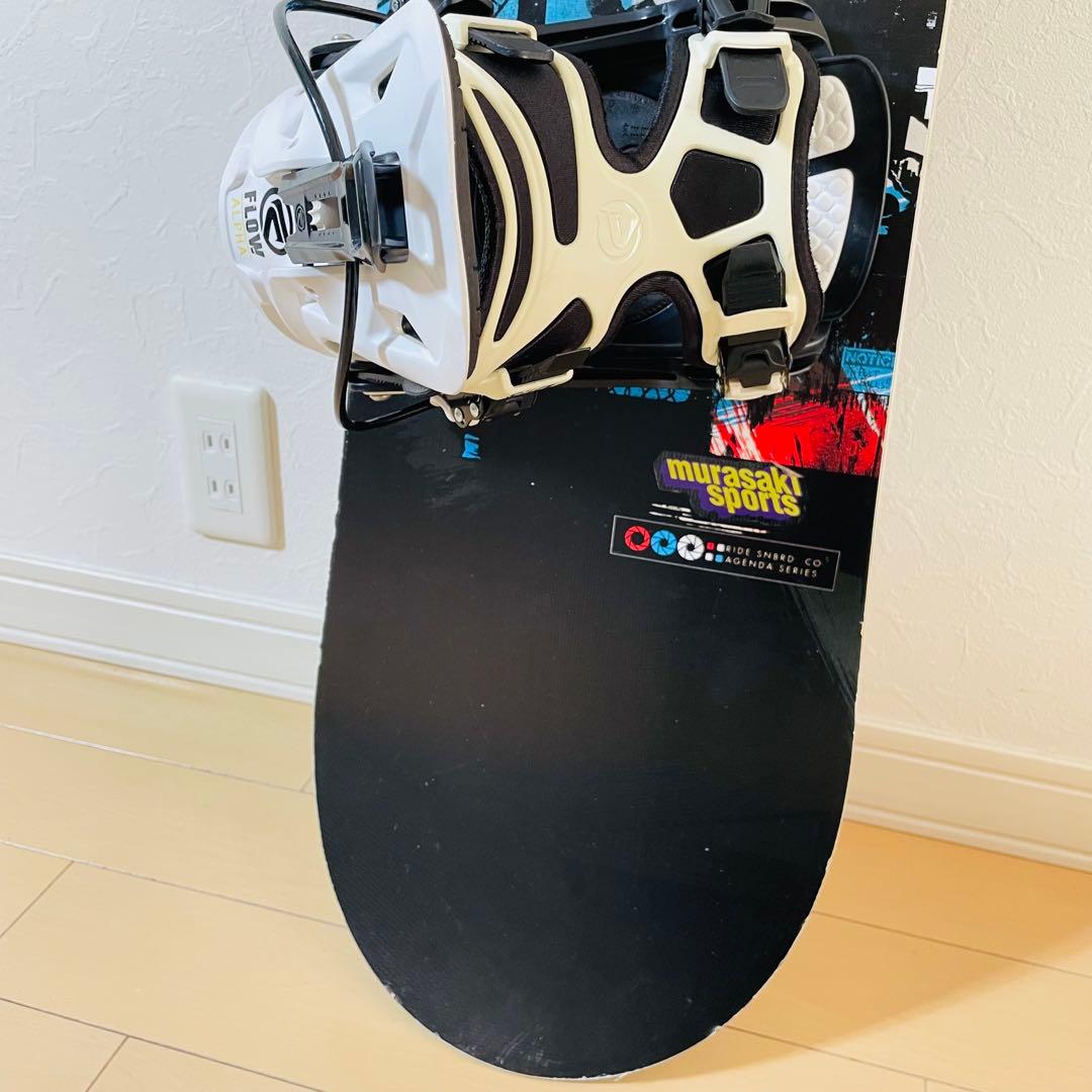 RIDE AGENDA 147cm FLOW ALPHA Lサイズ スノーボード