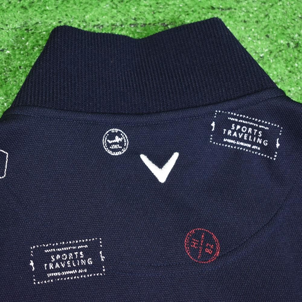 Callaway/キャロウェイ ゴルフ ジップジャケット【ネイビー/Ｌ】美品！