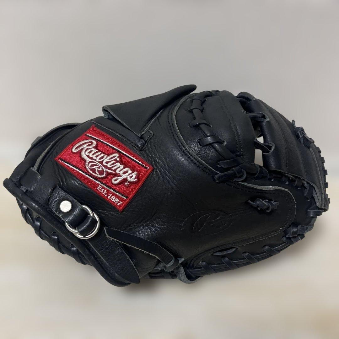 希少 Rawlings RG405C キャッチャーミット 軟式 アシックス 良革