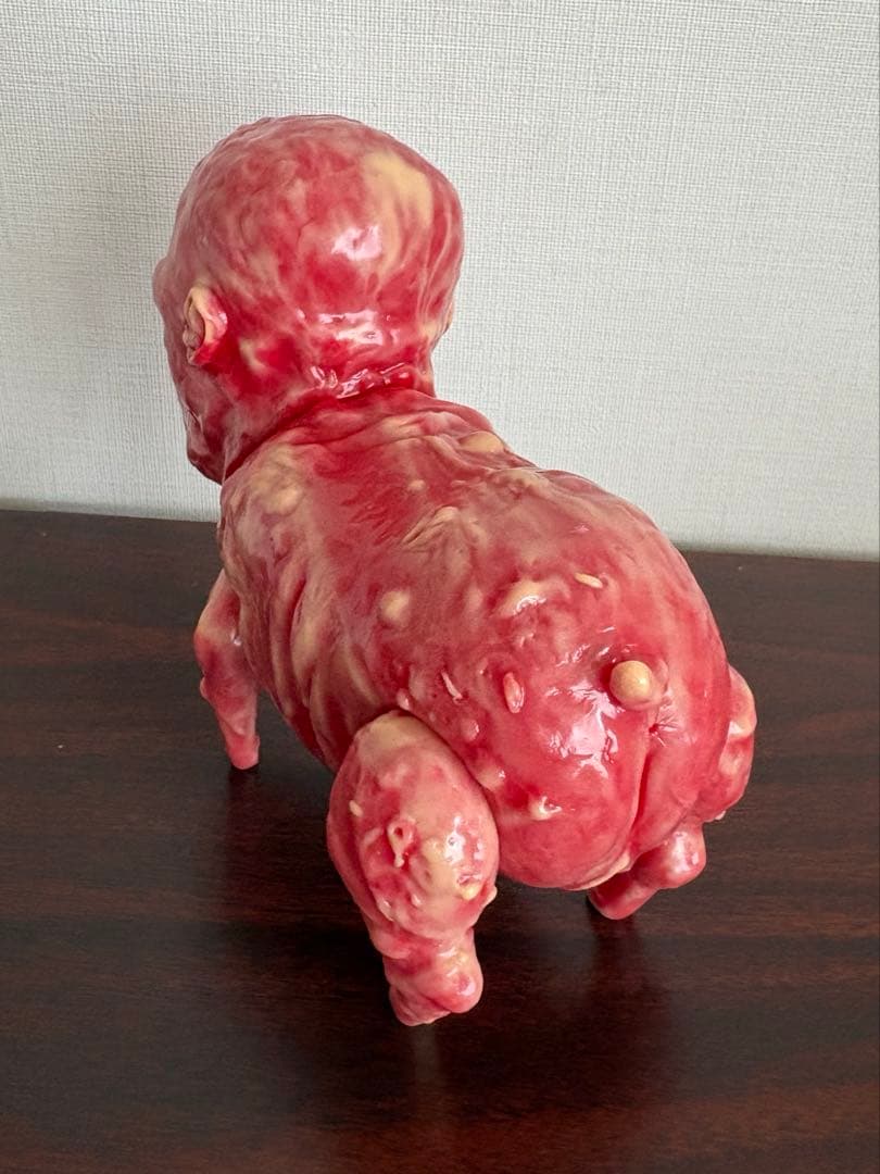 Kaijutan 人面豚 pigpigman 生肉 赤×乳白 マーブル成形
