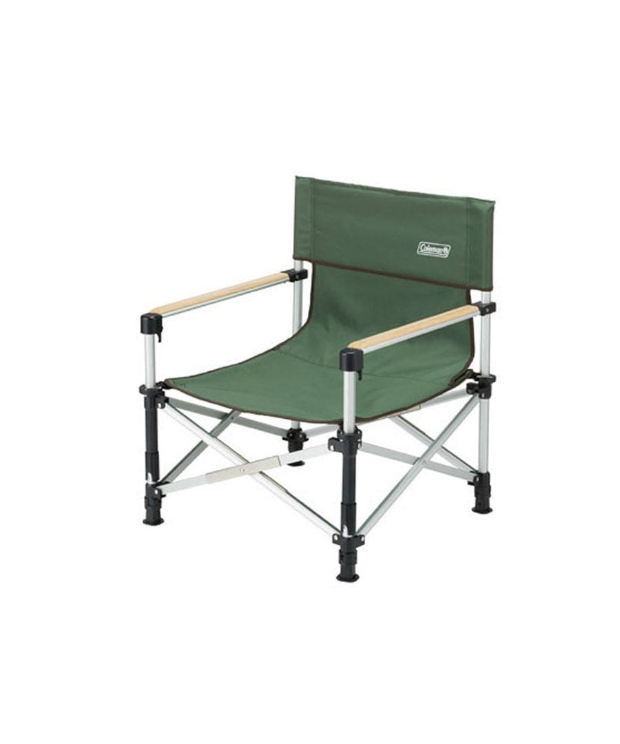 Coleman アウトドアチェア ツーウェイキャプテンチェア レッド グリーン