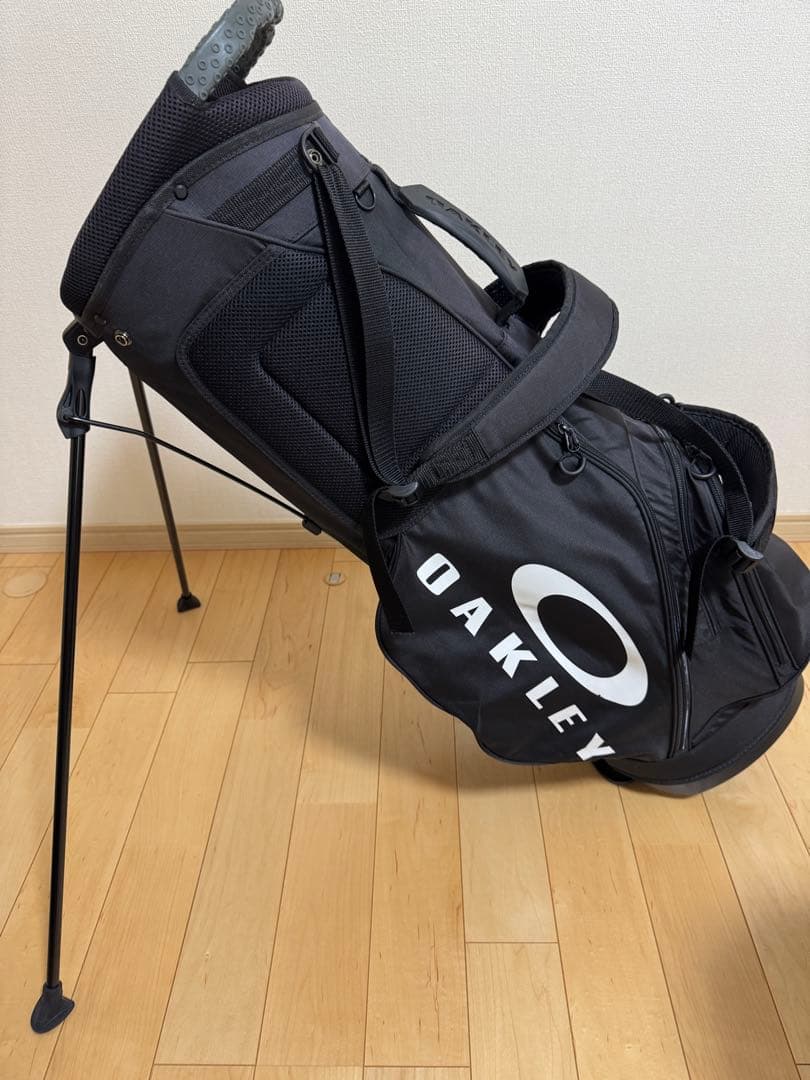 OAKLEY ゴルフバッグ ブラック スタンド式