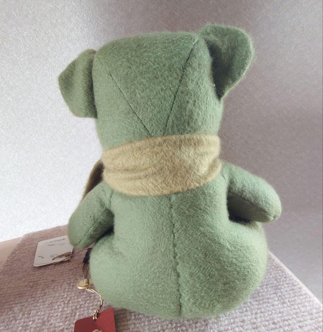 希少【Loro Piana】ロロピアーナ　カシミヤ　ベア　ぬいぐるみ　タグ付き