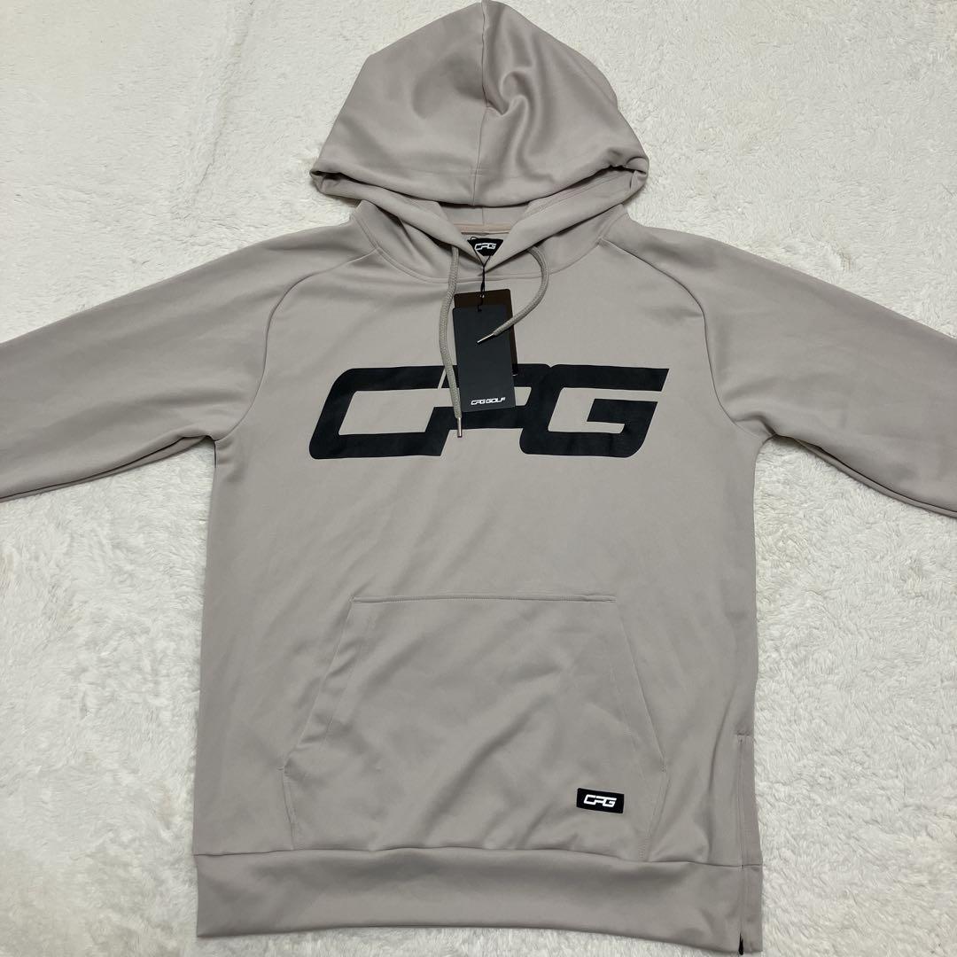 ⭐︎新品未使用タグ付き⭐︎CPG シーピージーゴルフ　パーカー　チャック　ロゴ