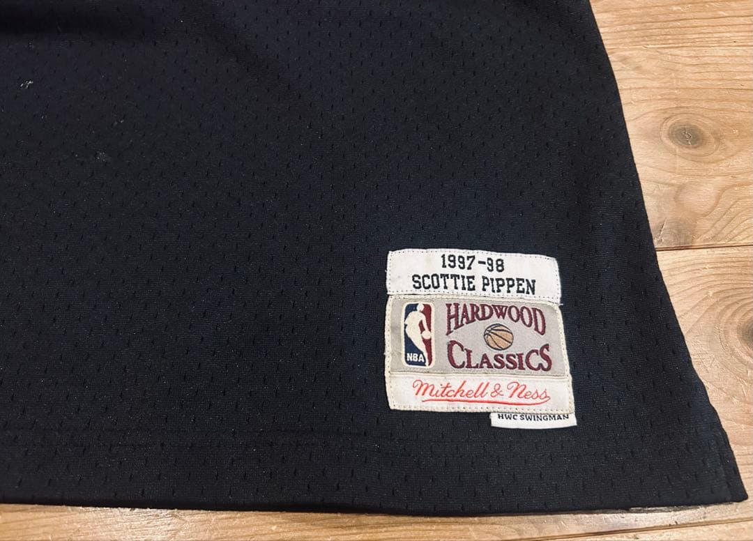 ユニフォーム 古着 90s Mitchell & Ness ブルズ PIPPEN