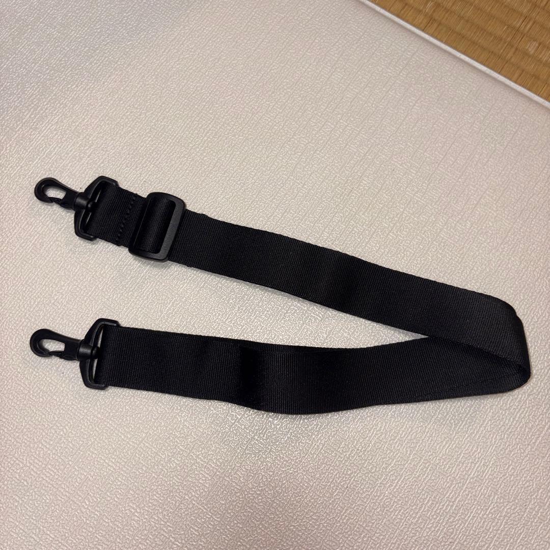 極美品アディダス【ゴルフ】ポリウレタン ラウンド トート　ブラック
