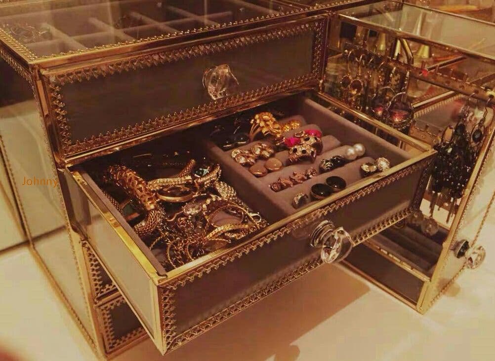 ジュエリーボックス アクセサリーケース アクセサリー収納 ピア9