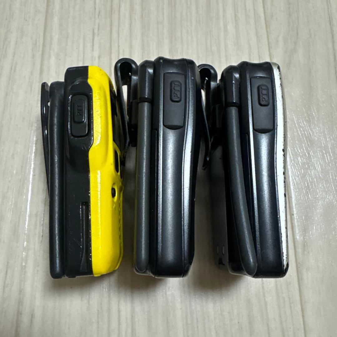 KENWOOD UBZ-LP20 トランシーバー 3台セット イヤホンおまけ