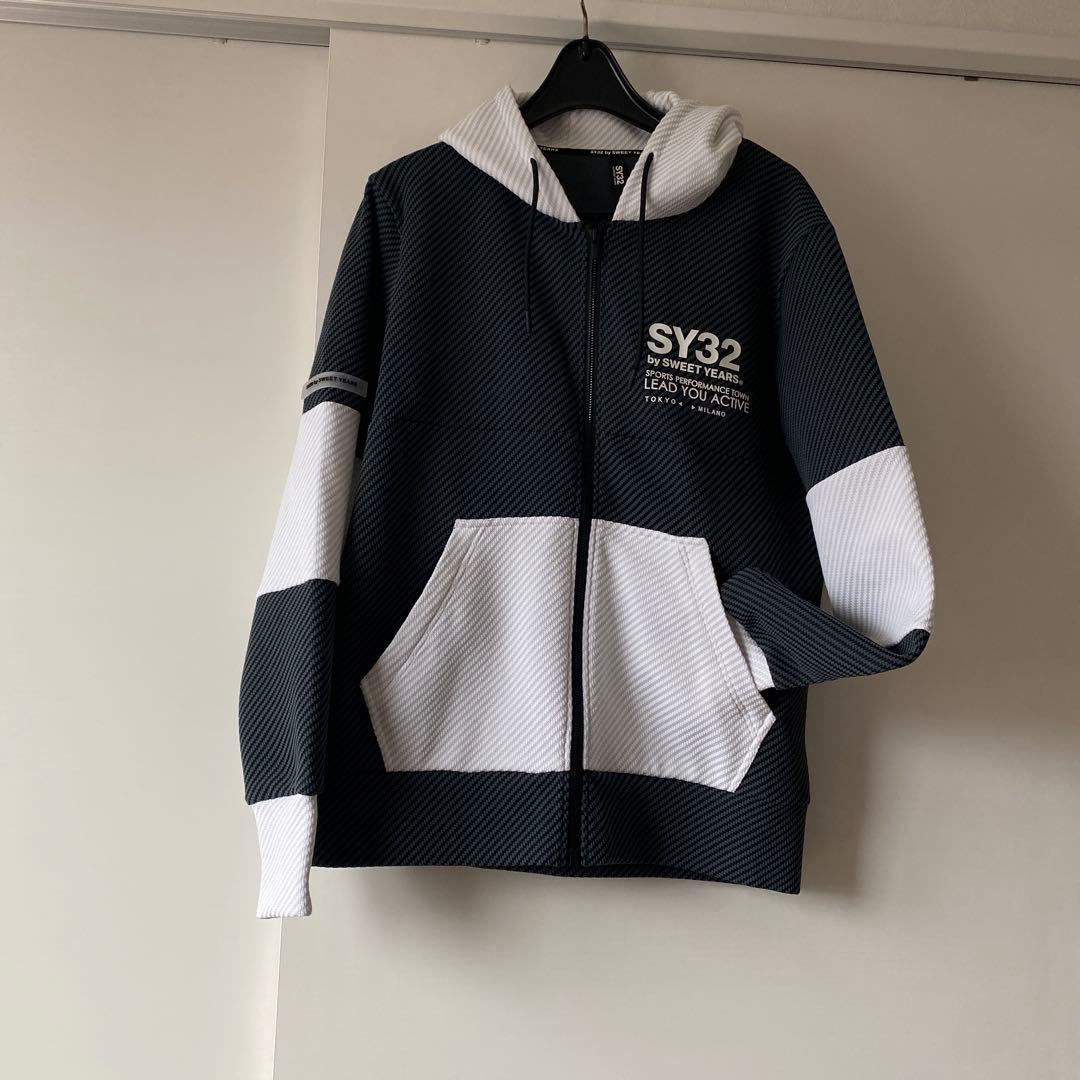 SY32 by SWEET YEARS フード付きパーカーL
