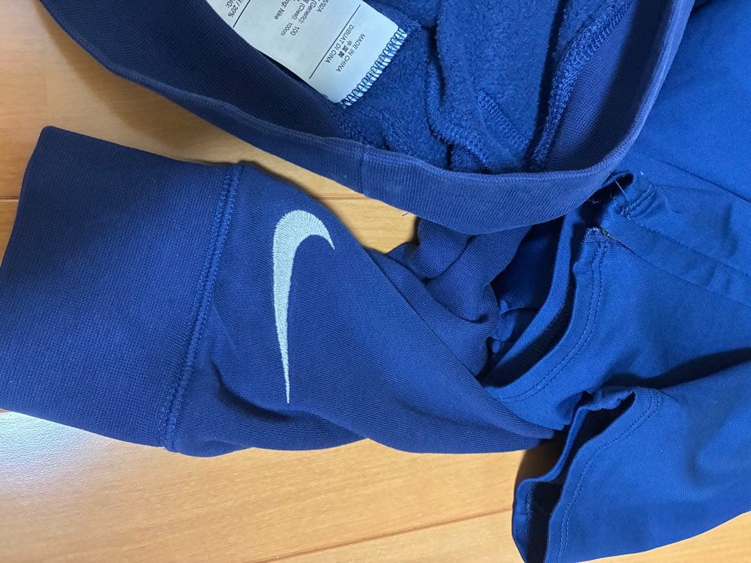 【美品】NIKE fc 上下セット　ネイビー　サッカー　フットサル　ナイキ