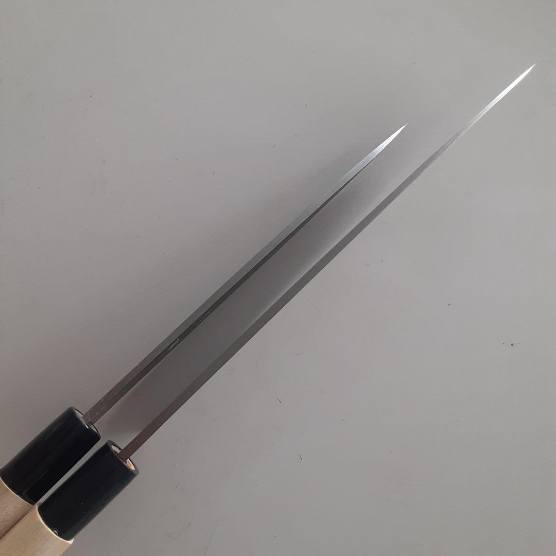 日本製 柳刃包丁 2本セット 180mm 240mm